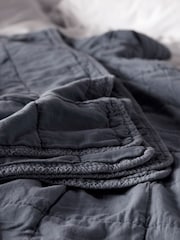 Стеганое покрывало из % хлопка Secret Linen Store Finn 100 - Image 3 of 4