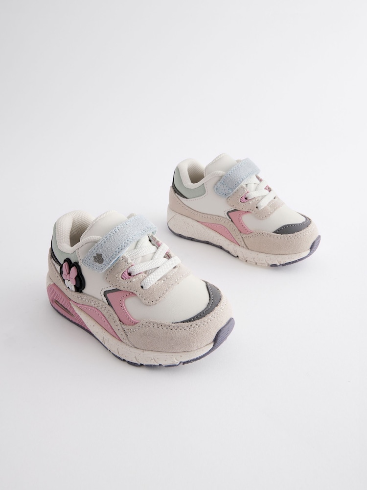 Minnie Mouse Elastic Lace Chunky Trainers - Image 1 of 5