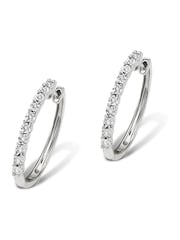 The Diamond Store 9K White Gold 0.08ct Diamond Earrings - Image 6 of 6