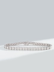 The Diamond Store White 1.00ct Set Tennis Bracelet - Image 3 of 5