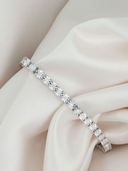 The Diamond Store White 1.00ct Set Tennis Bracelet - Image 4 of 5