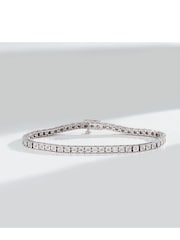 The Diamond Store White 0.57ct Set Tennis Bracelet - Image 3 of 5