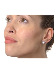 The Diamond Store 9K White Gold Tanzanite And Pearl Earrings - Image 4 of 6