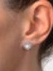 The Diamond Store 9K White Gold Tanzanite And Pearl Earrings - Image 5 of 6