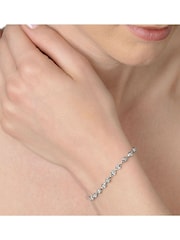The Diamond Store Sliver 0.25ct Heart Bracelet Set In Silver - Image 4 of 4