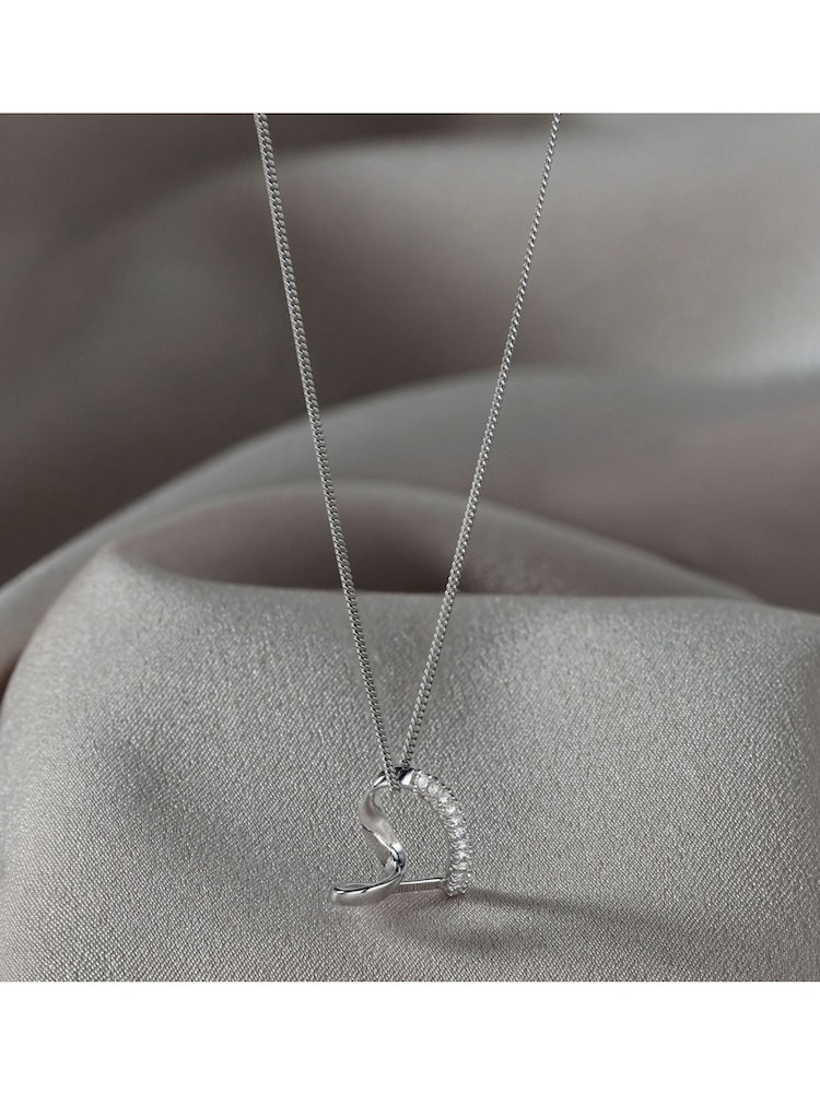 The Diamond Store White Heart Pendant Necklace 0.10ct Diamond - Image 2 of 4