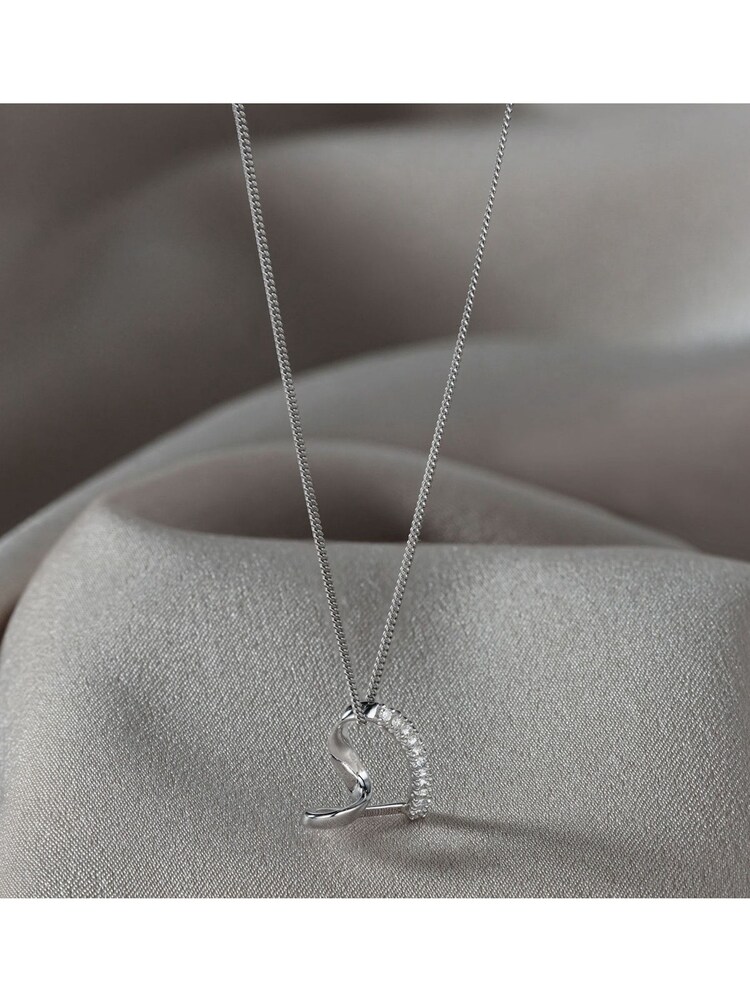 The Diamond Store White Heart Pendant Necklace 0.10ct Diamond - Image 2 of 4 The Diamond Store White Heart Pendant Necklace 0.10ct Diamond - Image 2 of 4