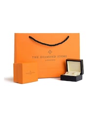 The Diamond Store White Tanzanite 1.00CT High Quality AA 925 Silver Earrings - Image 4 of 6
