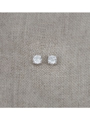 The Diamond Store 9K White Gold 0.50ct H/Si Quality Lab Diamond Stud Earrings - 4.2mm - Image 2 of 5