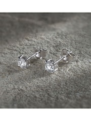 The Diamond Store 9K White Gold 0.50ct H/Si Quality Lab Diamond Stud Earrings - 4.2mm - Image 3 of 5