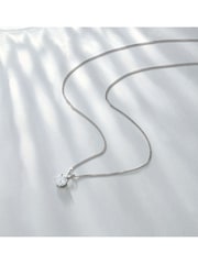 The Diamond Store 9K White Gold 0.50ct H/Si Lab Diamond Solitaire Pendant Necklace - Image 3 of 6