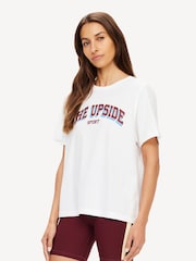 The Upside White Alumni Jodhi T-Shirt - Image 3 of 5