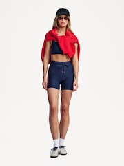 The Upside Blue Oxford 5IN Spin Shorts - Image 1 of 7