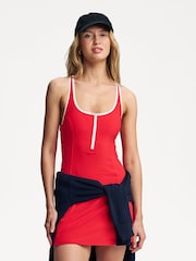 The Upside Red Pacific Ali Racer Back Dress - Image 2 of 5