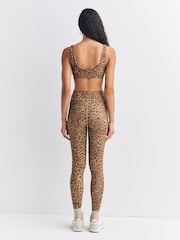 The Upside Brown Panthera Daisy Scoop Neck Bra - Image 5 of 8