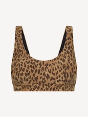 The Upside Brown Panthera Daisy Scoop Neck Bra - Image 8 of 8