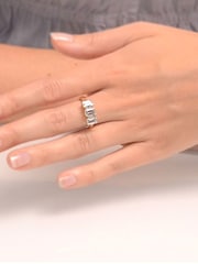 The Diamond Store 9K Yellow Gold 1.65ct Aquamarine and Diamond Ring - Image 3 of 6