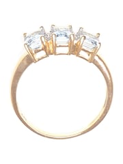 The Diamond Store 9K Yellow Gold 1.65ct Aquamarine and Diamond Ring - Image 5 of 6