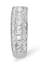 The Diamond Store 9K White Gold 0.22ct Baguette Diamond Eternity Ring - Image 6 of 6