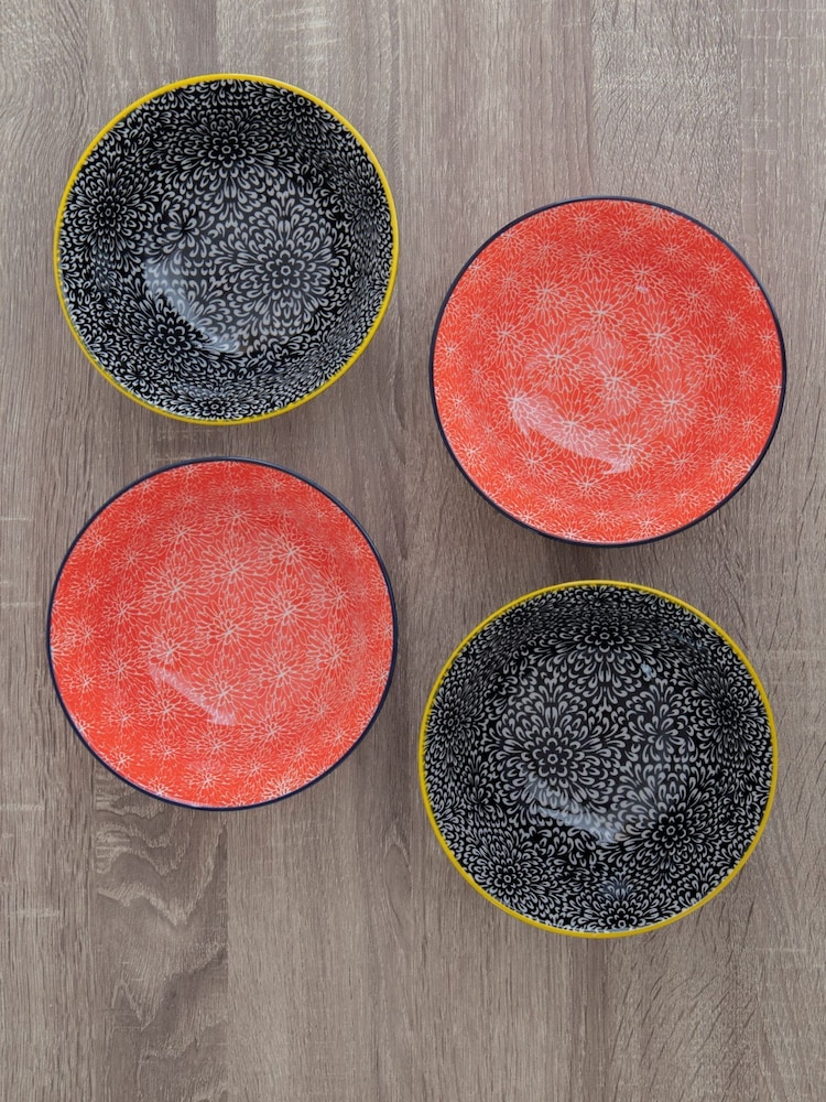 طقم من 4 سلطانيات حبوب سيراميك من Kitchencraft - صورة 2 من 6