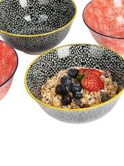 طقم من 4 سلطانيات حبوب سيراميك من Kitchencraft - صورة 5 من 6
