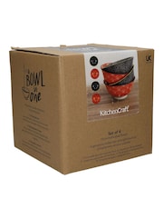 طقم من 4 سلطانيات حبوب سيراميك من Kitchencraft - صورة 6 من 6