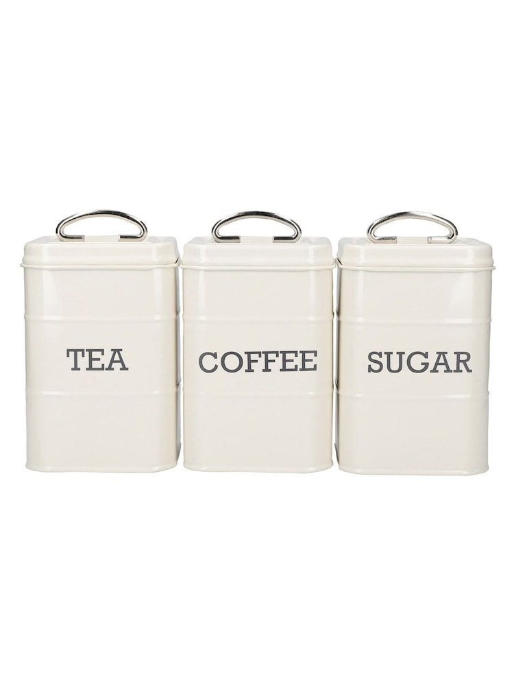 Kitchencraft Vintage-Style Coffee, Sugar and Tea Canisters - Bild 2 von 4 Kitchencraft Vintage-Style Coffee, Sugar and Tea Canisters - Bild 2 von 4