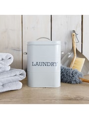 Kitchencraft Grey Vintage Style Laundry Powder Tin - Image 1 of 6
