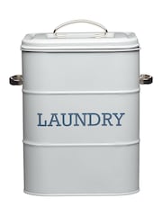 Kitchencraft Grey Vintage Style Laundry Powder Tin - Image 4 of 6