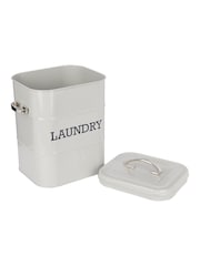 Kitchencraft Grey Vintage Style Laundry Powder Tin - Image 5 of 6