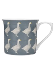 Kitchencraft Set 4 gos vzorčastih kostnega porcelana skodelice - Slika 4 iz 6