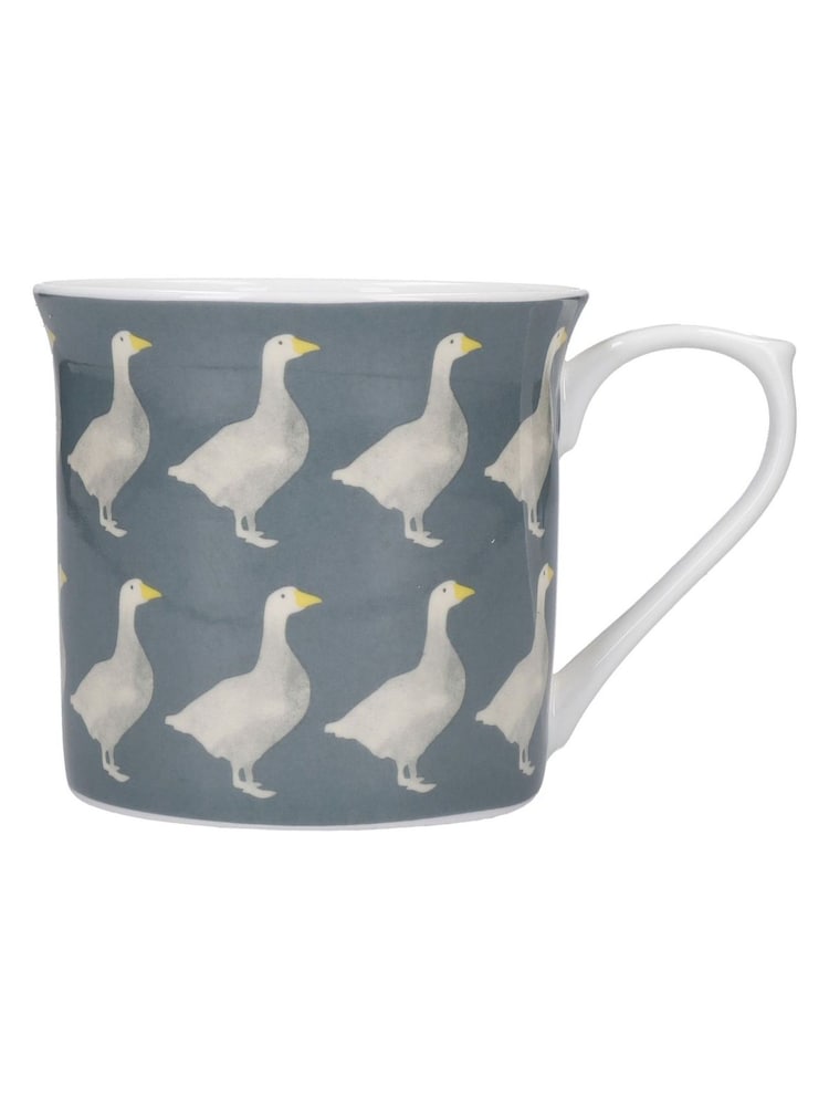 Kitchencraft Ensemble de 4 tasses en porcelaine d’os À motifs Goose - Image 4 of 6