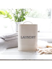 Kitchencraft Cream Vintage Style Laundry Powder Tin - Image 2 of 6