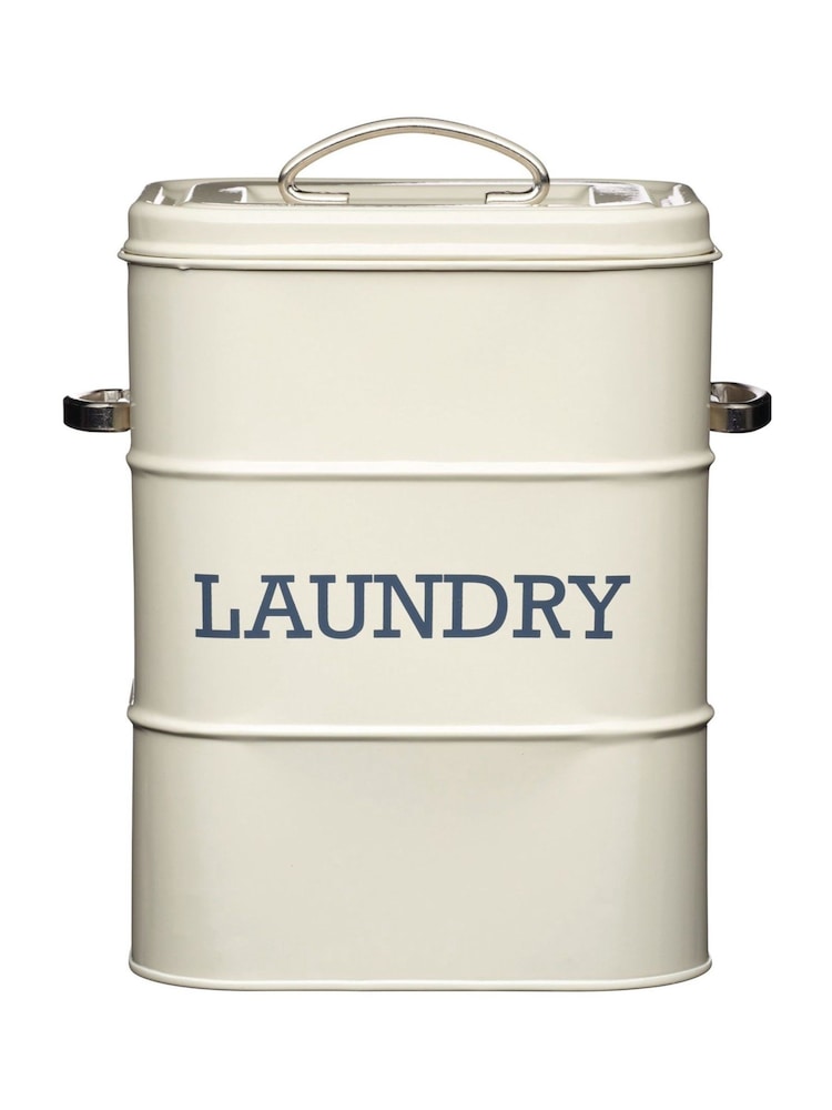 Kitchencraft Cream Vintage Style Laundry Powder Tin - Image 4 of 6