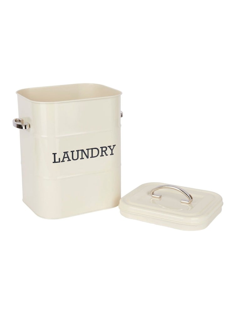 Kitchencraft Cream Vintage Style Laundry Powder Tin - Image 5 of 6