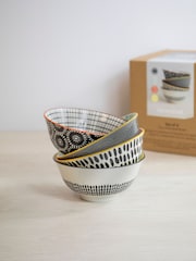 طقم من 4 سلطانيات حبوب سيراميك من Kitchencraft - صورة 1 من 4