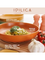 Kitchencraft Set of 4 Coloured Stoneware Pasta Bowl - صورة 4 من 6