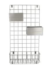 Kitchencraft Grey Wall Mountable Kitchen Shelf Organiser - Image 3 of 5