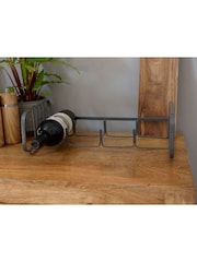 Kitchencraft Grey Vintage Style Stackable Metal Wine Rack - Image 1 of 4