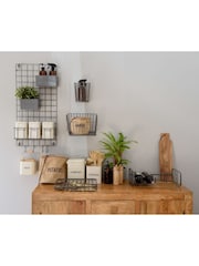 Kitchencraft Grey Vintage Style Stackable Metal Wine Rack - Image 2 of 4