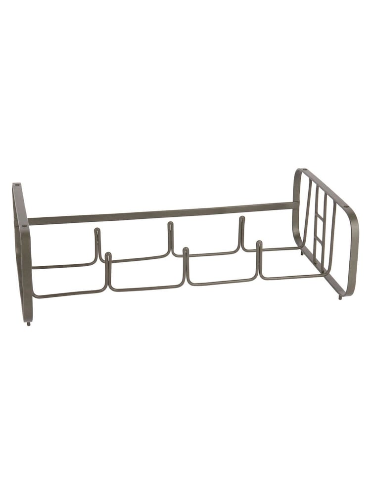Kitchencraft Grey Vintage Style Stackable Metal Wine Rack - Image 5 of 5 Kitchencraft Grey Vintage Style Stackable Metal Wine Rack - Image 5 of 5