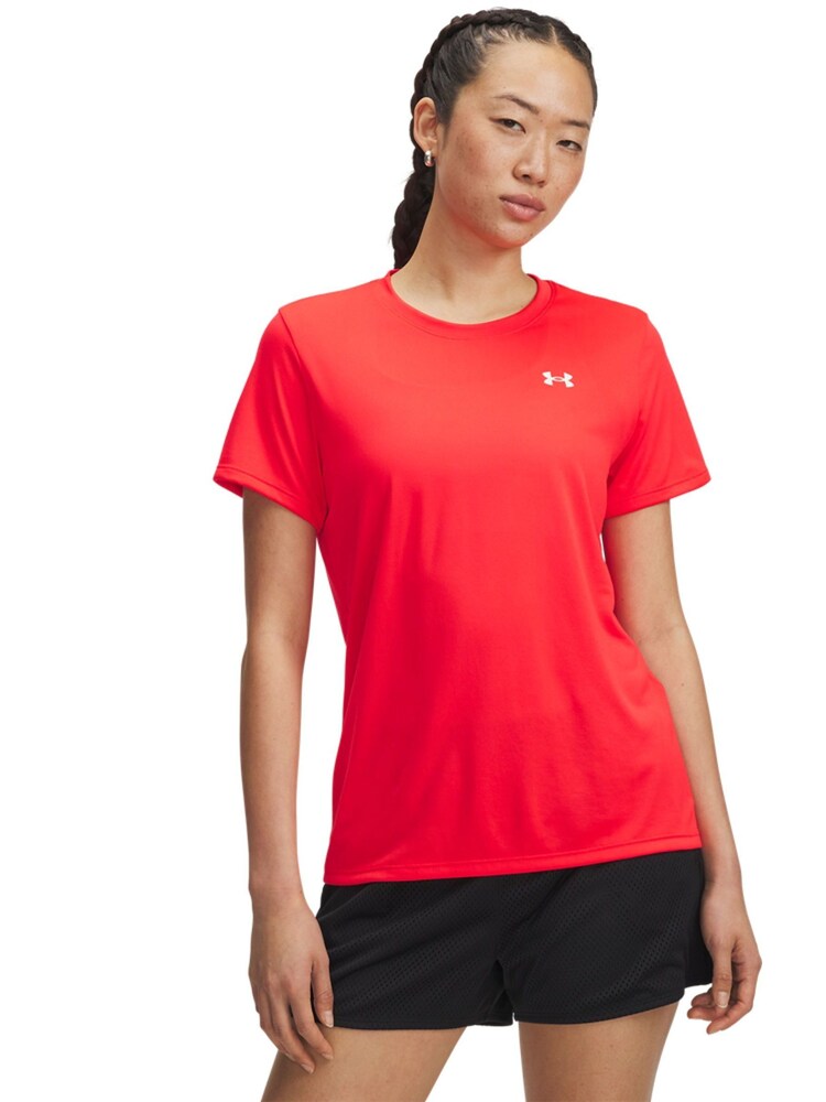 Under Armour Red Tech Crew Neck T-Shirt - Image 1 of 2