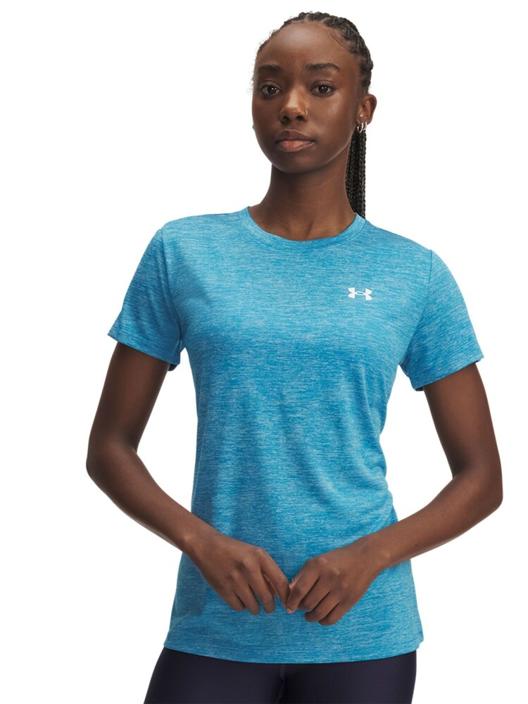 Under Armour Sky Blue Tech Twist Crew Neck T-Shirt - Image 1 of 2