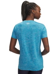 Under Armour Sky Blue Tech Twist Crew Neck T-Shirt - Image 2 of 2