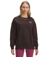 Under Armour Light Brown Oversized Icon Fleece Sweatshirt - Image 1 of 3