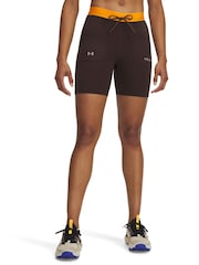 Under Armour Brown Trail Run Fitted Shorts - Image 4 of 4