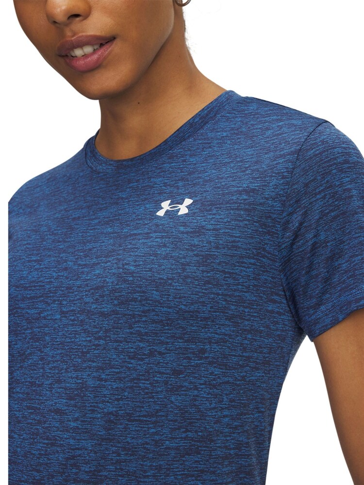 Under Armour Light Blue Tech Twist Crew Neck T-Shirt - Image 3 of 3