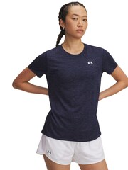 Under Armour Ink Blue Tech Twist Crew Neck T-Shirt - Image 1 of 2