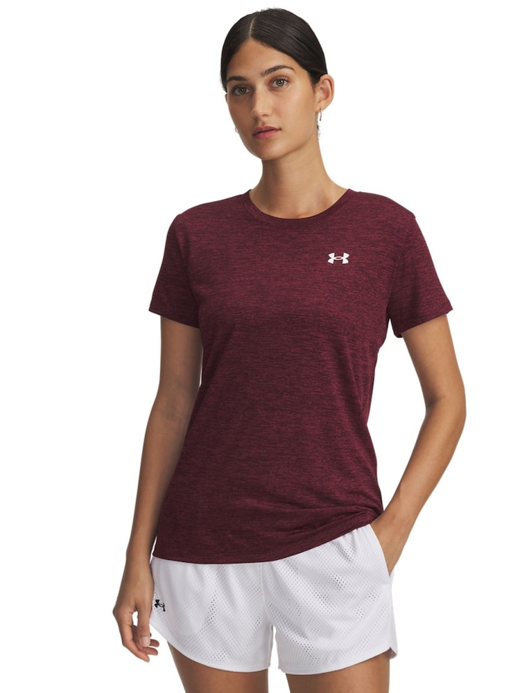 Under Armour Purple Tech Twist Crew Neck T-Shirt - Image 1 of 2