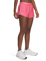 Under Armour Light Pink Tech Play Up Shorts - Image 1 of 3